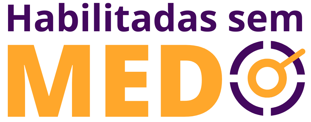 Logo Habilitadas sem medo Logo Habilitadas sem medo